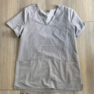 Gray Figs small scrub top. Like new! Technical collection